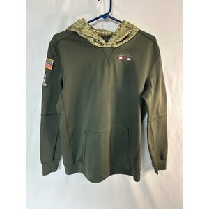 Nike Arizona Cardinals Salute to Service USA Hoodie Olive Green Camo Women's XL